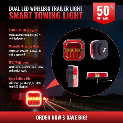 Magnetic Towing Light Kit