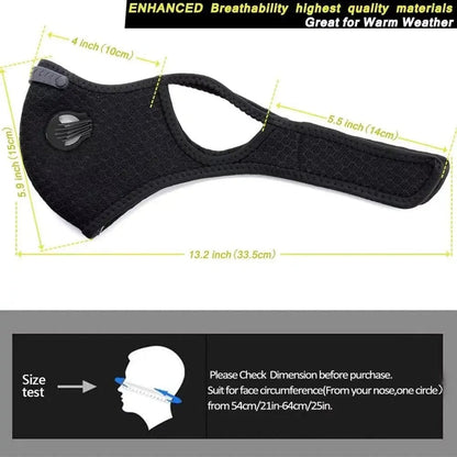 Activated Carbon Face Mask