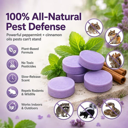 Herbal Rodent Deterrent Discs